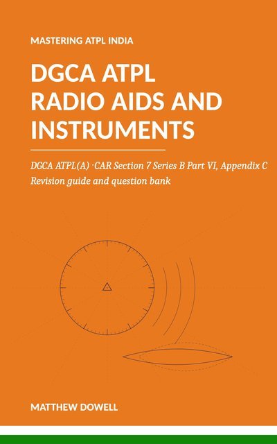 Cover of DGCA ATPL Radio Aids and Instruments